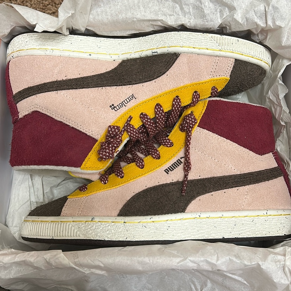 PUMA x lemlem Suede Sneakers